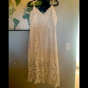 Long lace dress